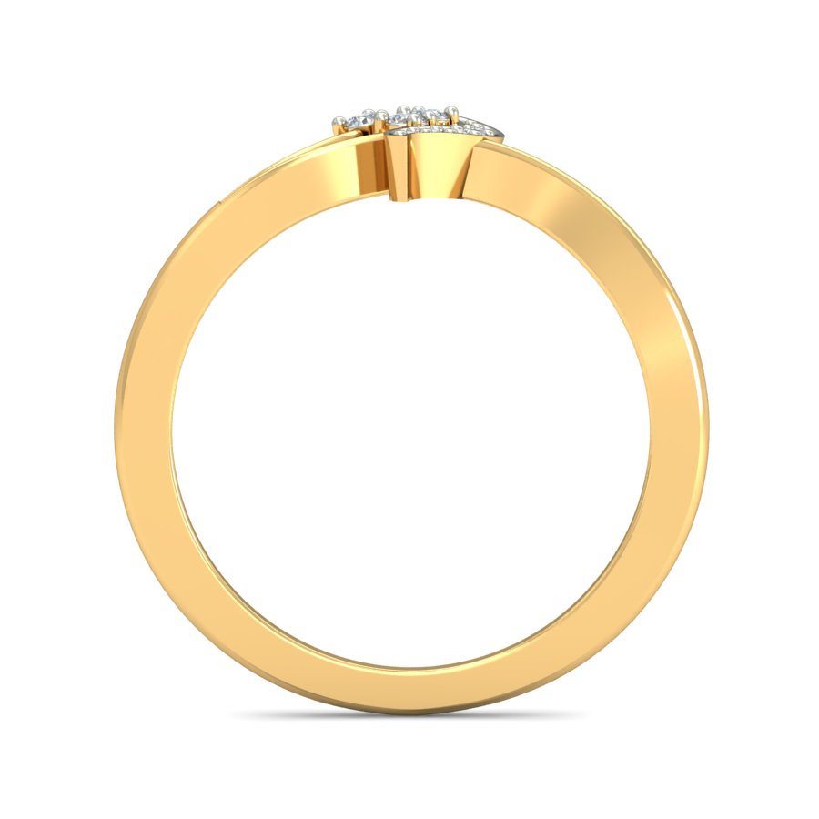Anillo Dulce Susurro Joyería M de León Oro 10K