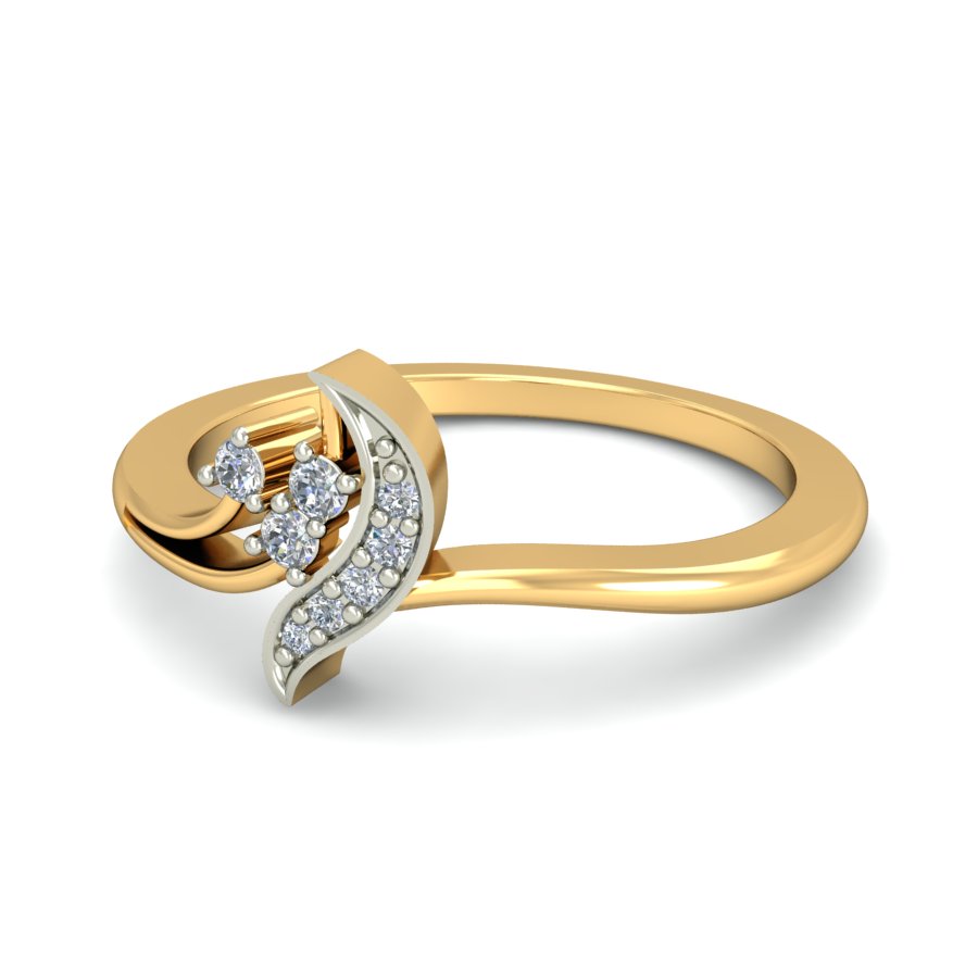 Anillo Dulce Susurro Joyería M de León Oro 10K