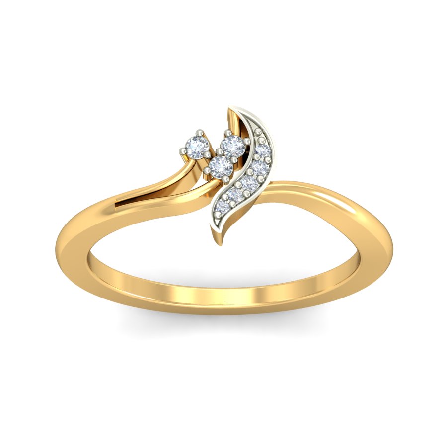 Anillo Dulce Susurro Joyería M de León Oro 10K