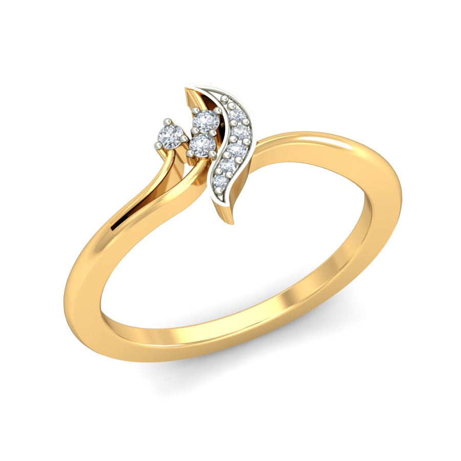 Anillo Dulce Susurro Joyería M de León Oro 10K