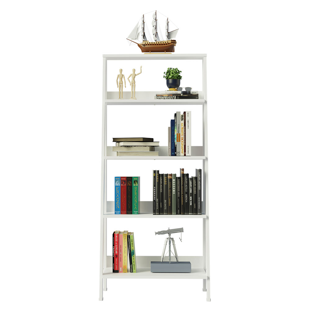 Estante Escalera Organizadora para Librería Londres Blanco
