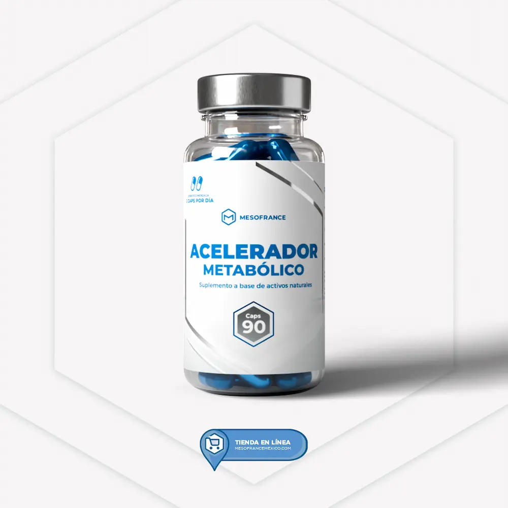 Acelerador Metabólico Mesofrance 90 Caps Quema y Energía**