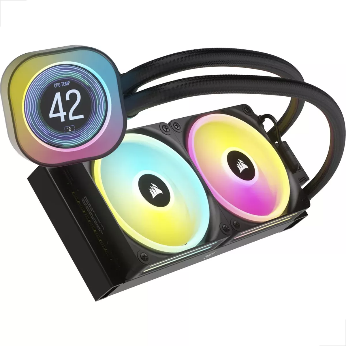 ENFRIAMIENTO CORSAIR ICUE LINK H100I LCD RGB 240MM CW-9061007-WW