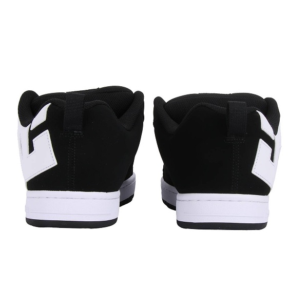 Tenis DC Shoes Court Graffik Negro/blanco Hombre Tallas #25 al #29