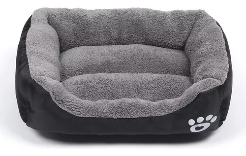 Cama Para Perro Mediana Premium Suave Acolchada Cómoda