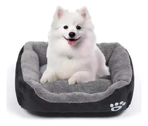 Cama Para Perro Mediana Premium Suave Acolchada Cómoda