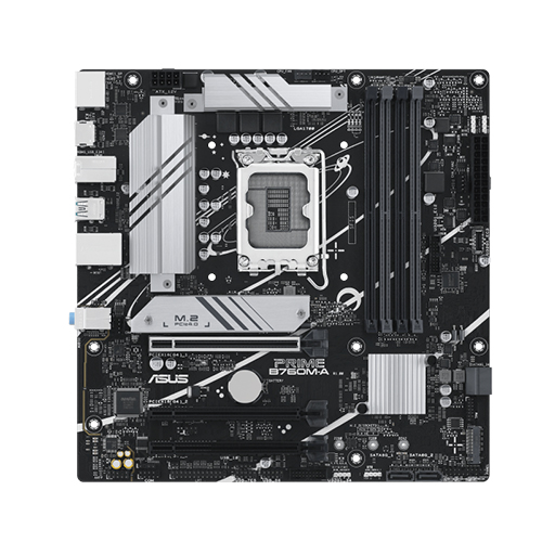 MB ASUS PRIME B760M-A A-CSM INTEL LGA1700 128GB DDR5 ATX HDMI DP 90MB1EK0-M0EAYC