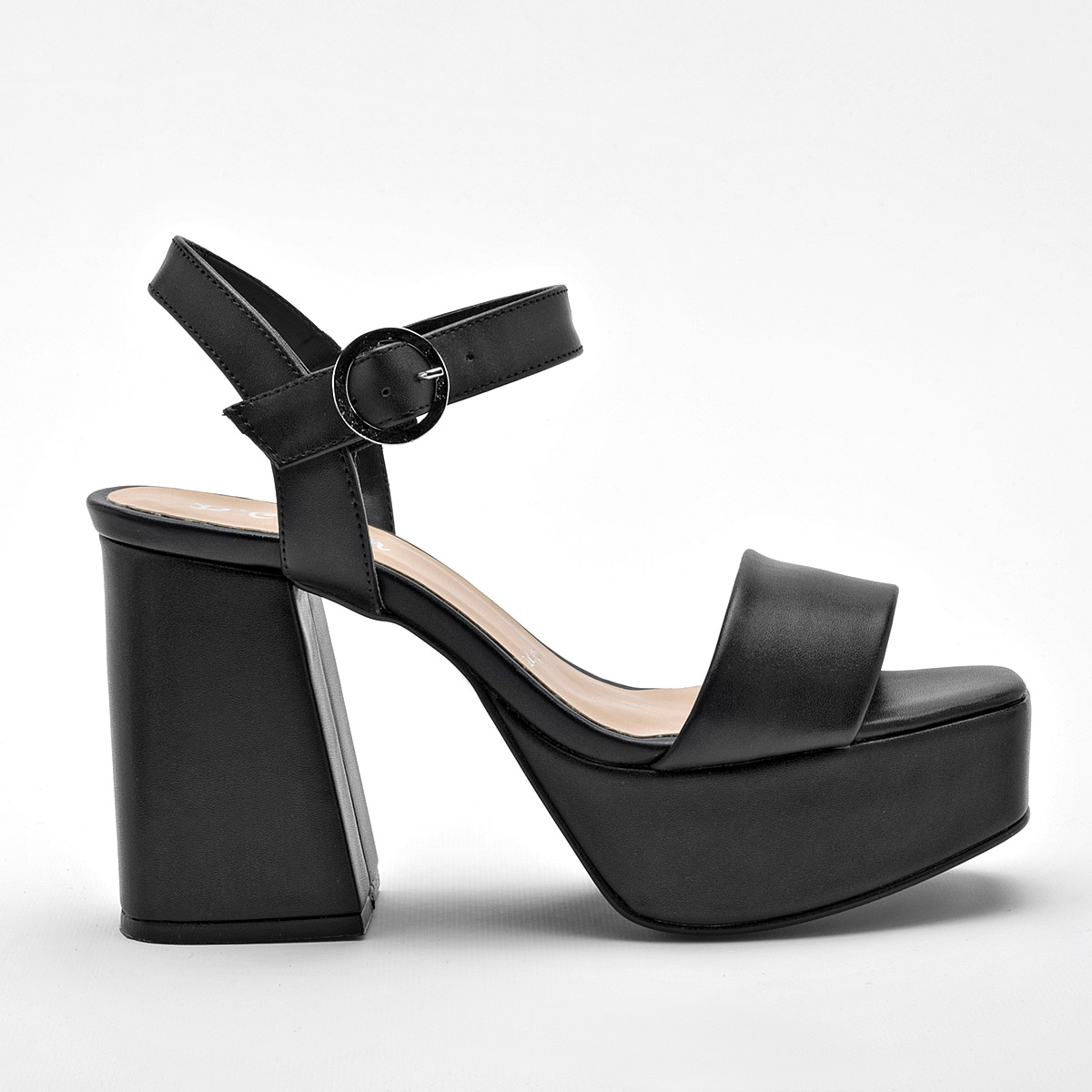 ZANDALIA TACON 10 CM MUJER D'CRISTIAN 571 NEGRO 
