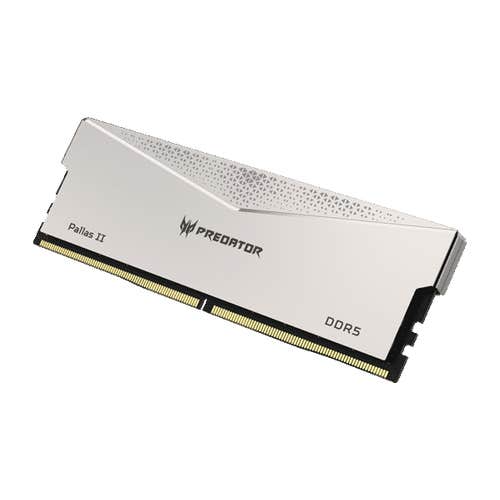 RAM ACER PREDATOR PALLAS II DDR5 32GB 2X16 6000MH BLANCO BL.9BWWR.374