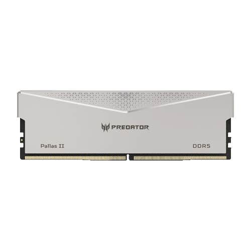 RAM ACER PREDATOR PALLAS II DDR5 32GB 2X16 6000MH BLANCO BL.9BWWR.374
