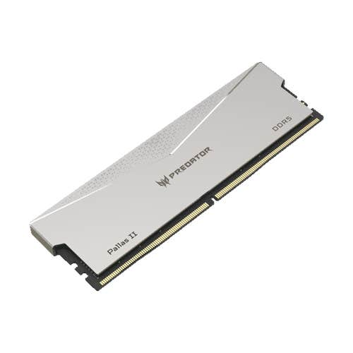 RAM ACER PREDATOR PALLAS II DDR5 32GB 2X16 6000MH BLANCO BL.9BWWR.374