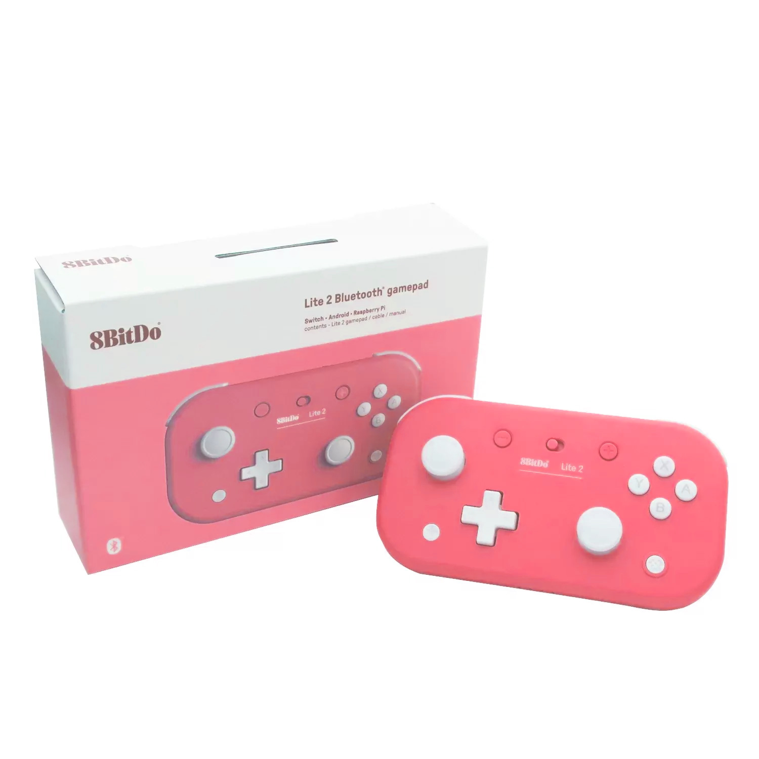 Control Inalámbrico 8bitdo Lite 2 Bluetooth Switch Rosa