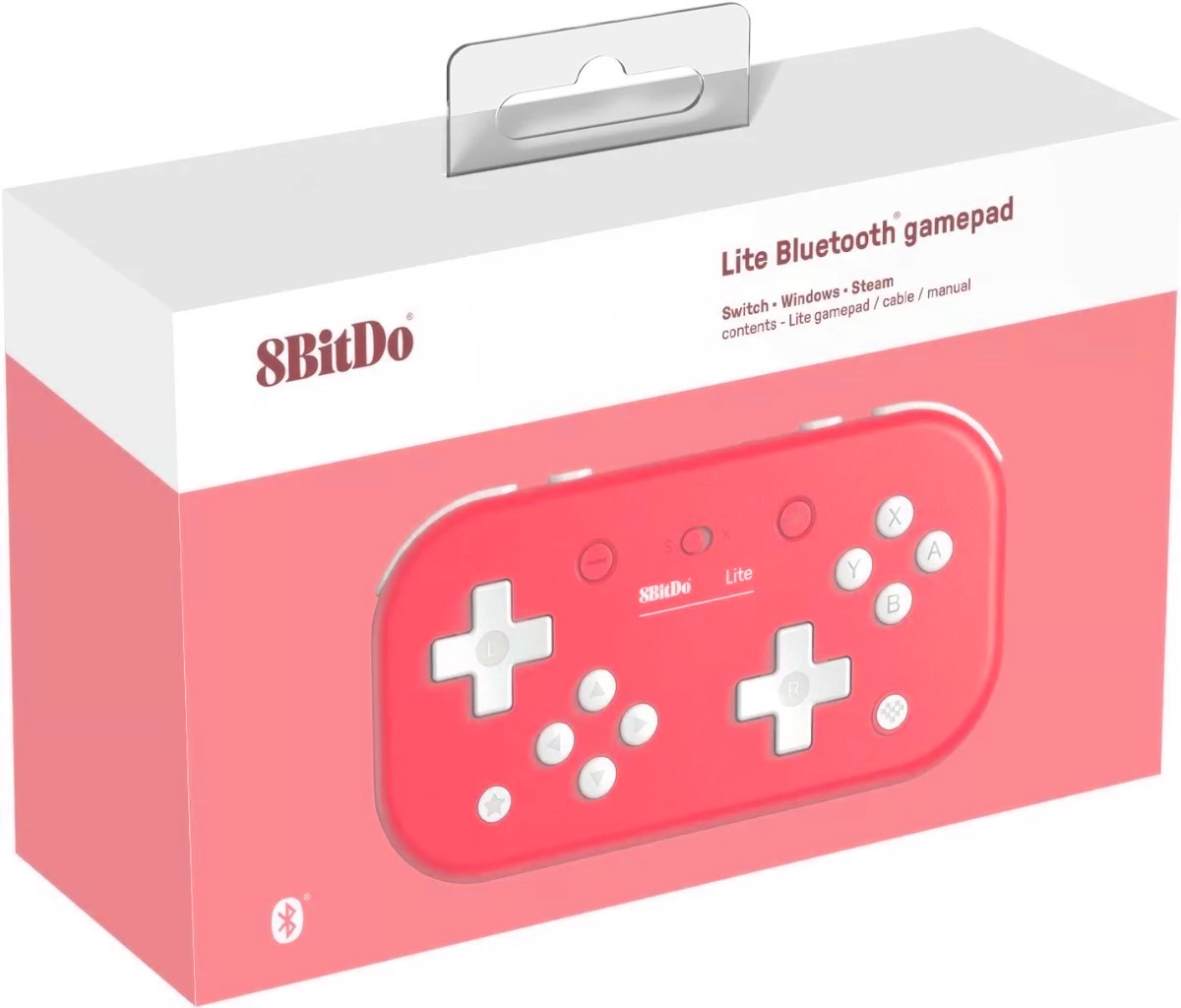 Control Inalámbrico 8bitdo Lite 2 Bluetooth Switch Rosa