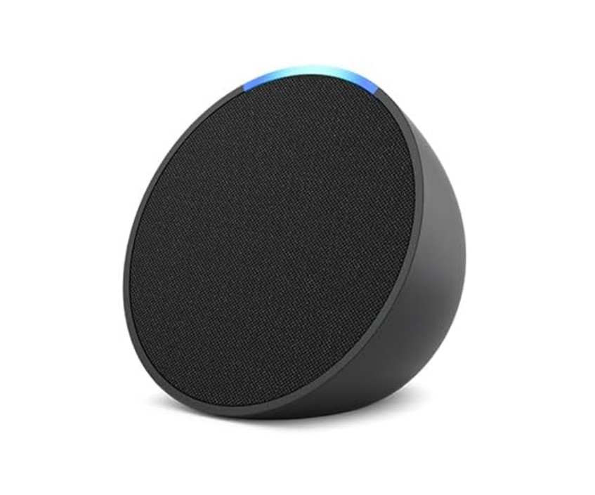 Amazon Echo Pop Asistente de Voz 1ra Generación, Inalámbrico, Wi-Fi, Color Negro, Marca Amazon