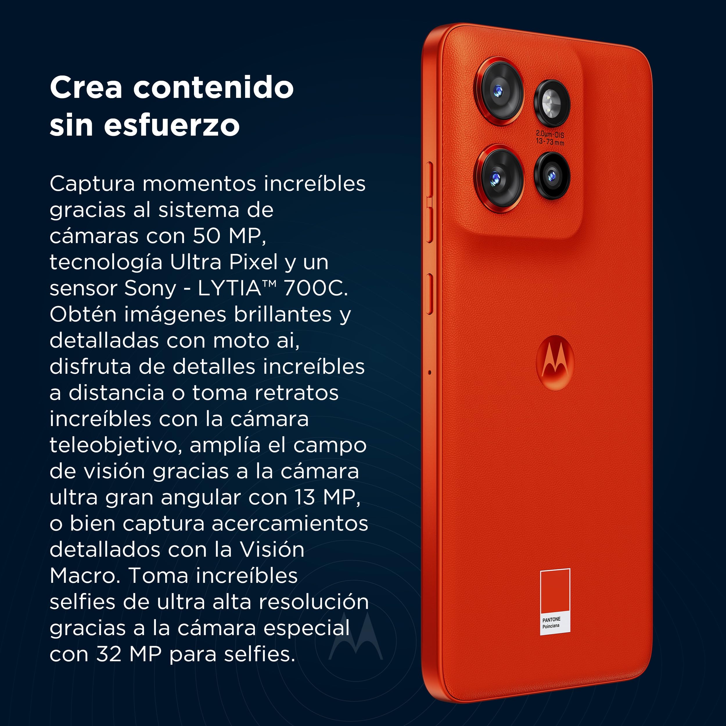 Motorola Edge 50 Neo+Moto Buds 512Gb 12Ram Color Naranja Nuevo Libre