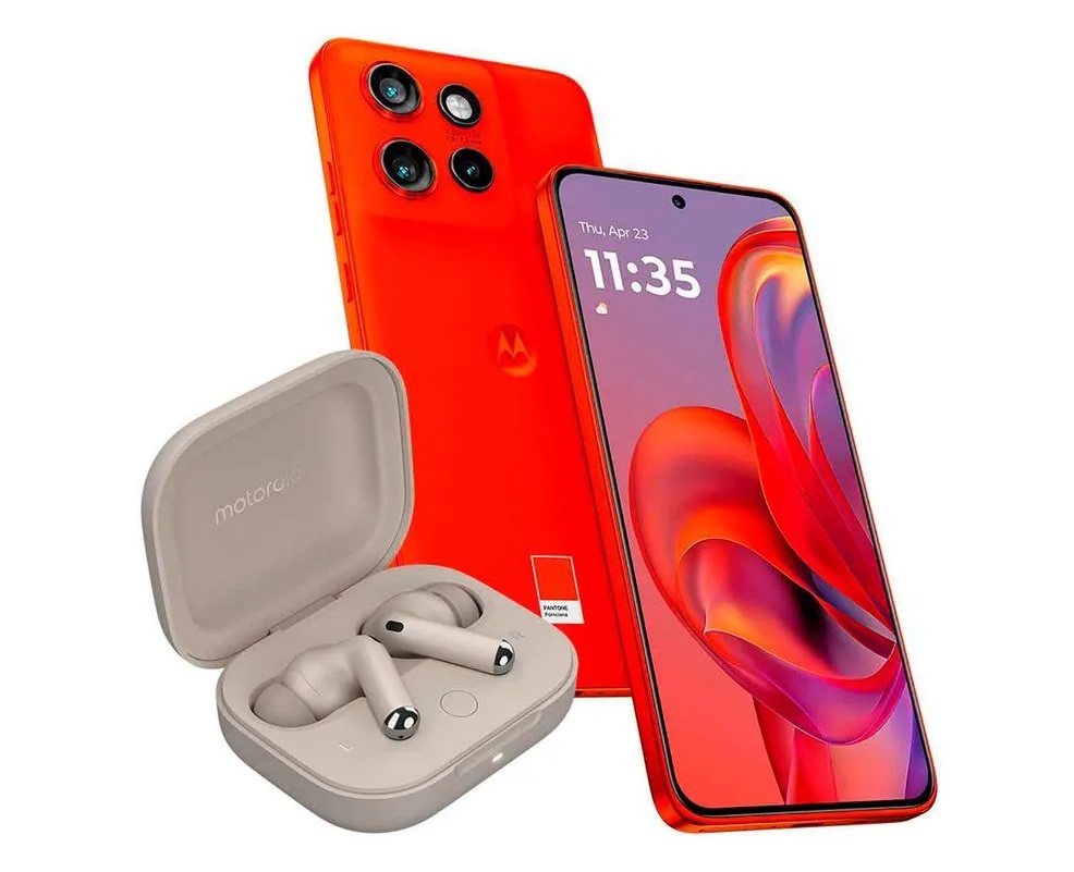 Motorola Edge 50 Neo+Moto Buds 512Gb 12Ram Color Naranja Nuevo Libre