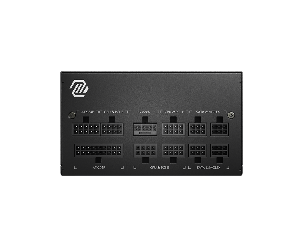 FUENTE MSI MAG A850GL II 850W 80 PLUS GOLD PCIEX5.1 FULL MODULAR ATX MAG A850GL PCIE5 II