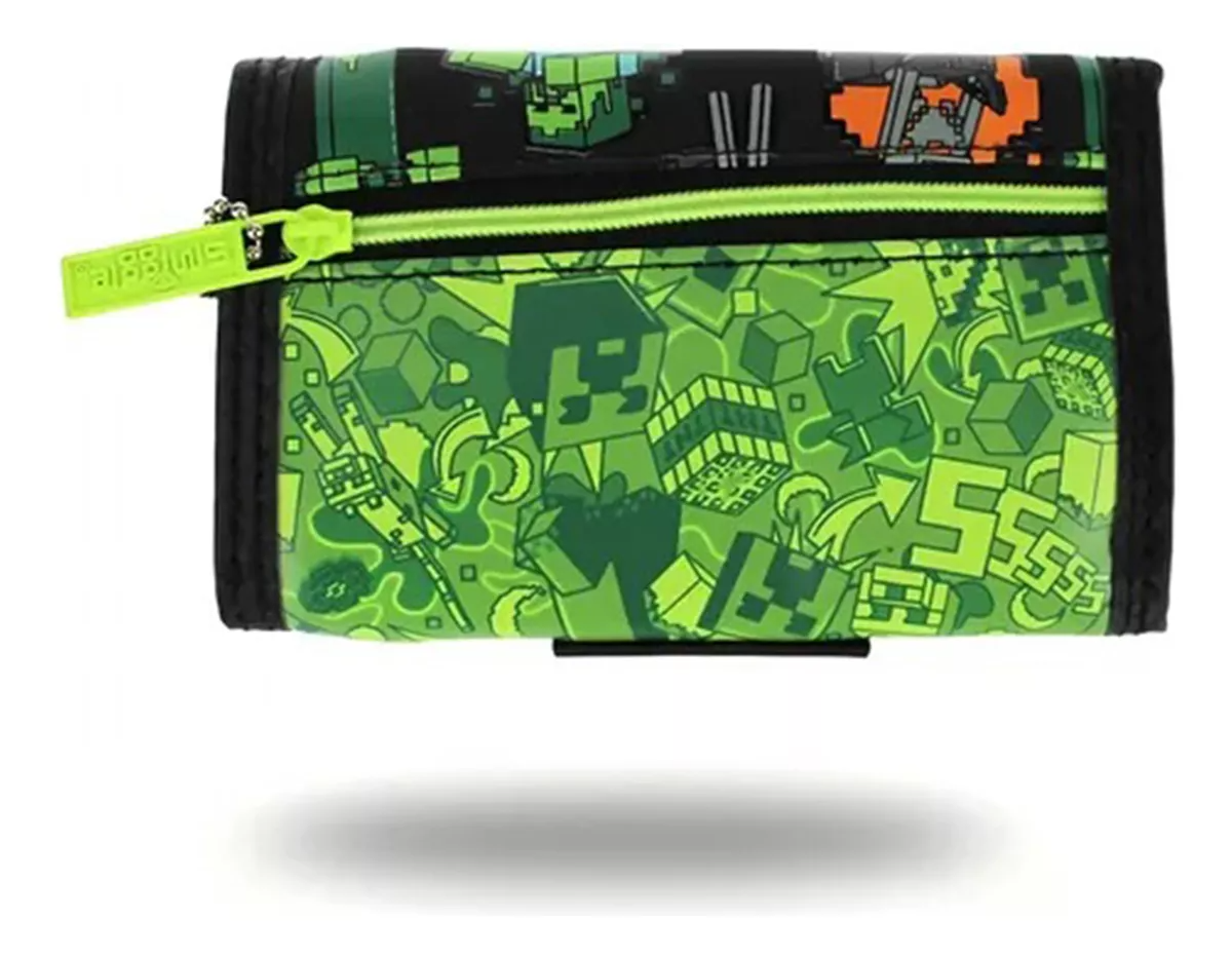 Carteras Minecraft Smiggle Niños O Monederos Mujer Y Hombre