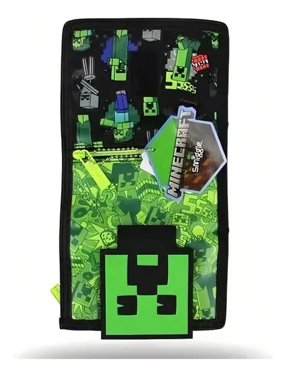 Carteras Minecraft Smiggle Niños O Monederos Mujer Y Hombre