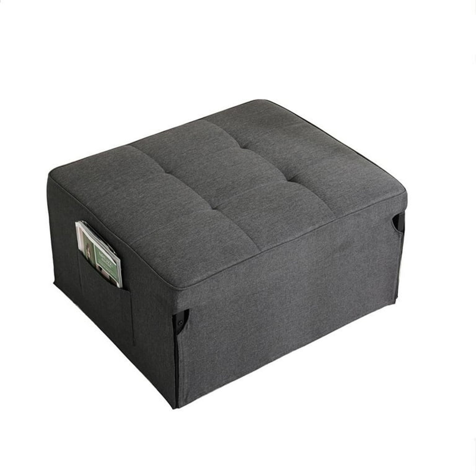 Sofa cama Sillón Mainstays 3 en 1 color gris