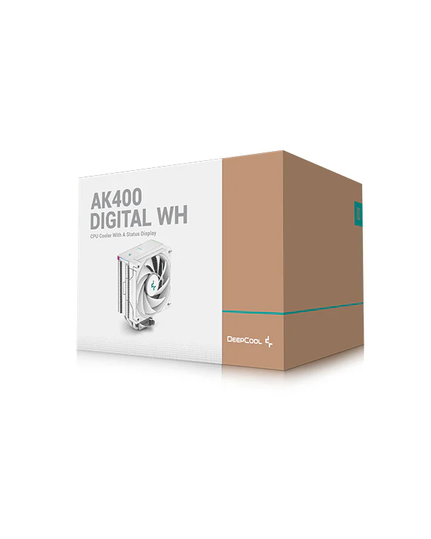 DISIPADOR DEEPCOOL AK400 DIGITAL PRO BLANCO R-AK400-WHAPMN-G