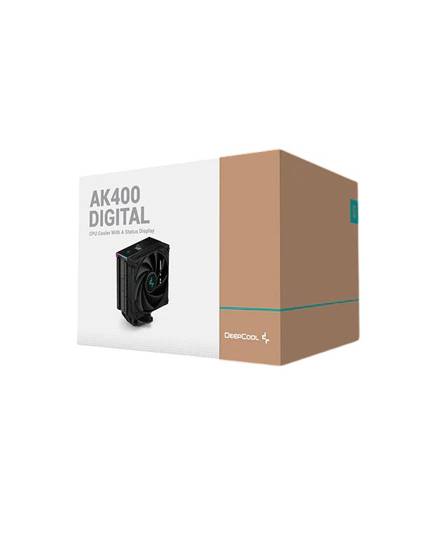 DISIPADOR DEEPCOOL AK400 DIGITAL PRO NEGRO R-AK400-BKAPMN-G