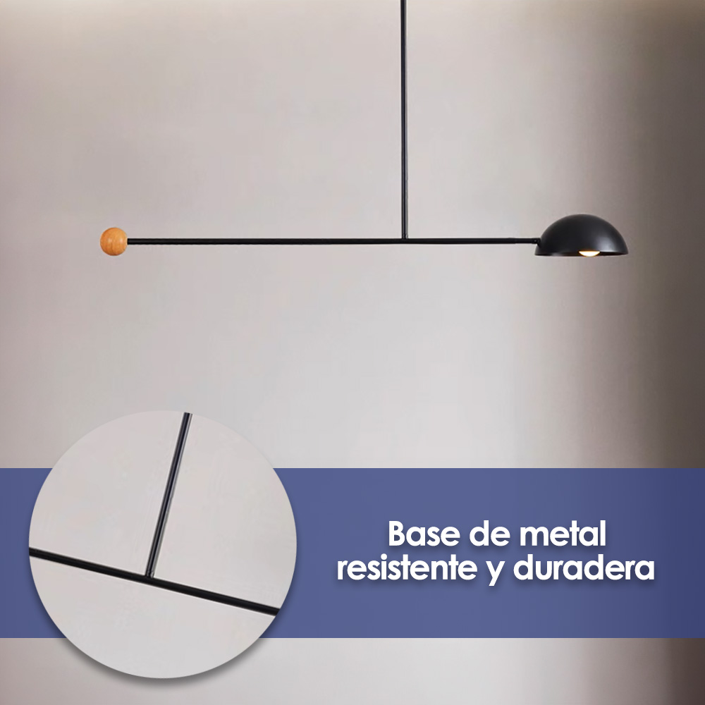 Lampara de techo vintage satelital 1 luz diseño industrial giratoria