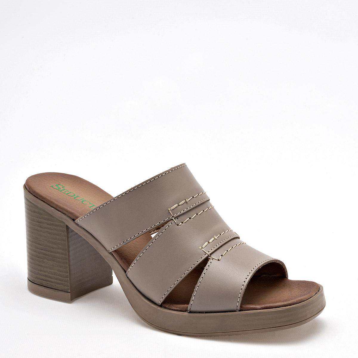 ZAPATILLA TACON 8 CM  MUJER SEDUCTA 10002  MAQUILLAJE COCULA 