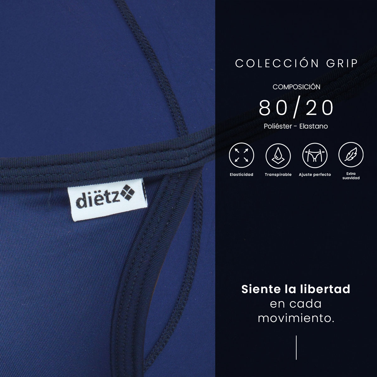 Tanga De Hilo Para Hombre Grip Dietz Cómodo Y Versátil