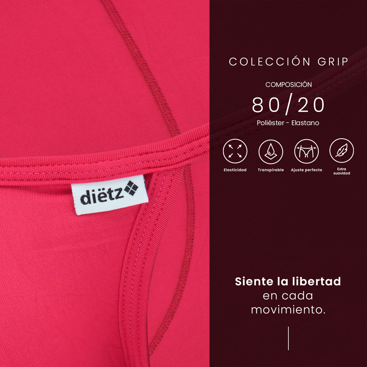 Tanga De Hilo Para Hombre Grip Dietz Cómodo Y Versátil