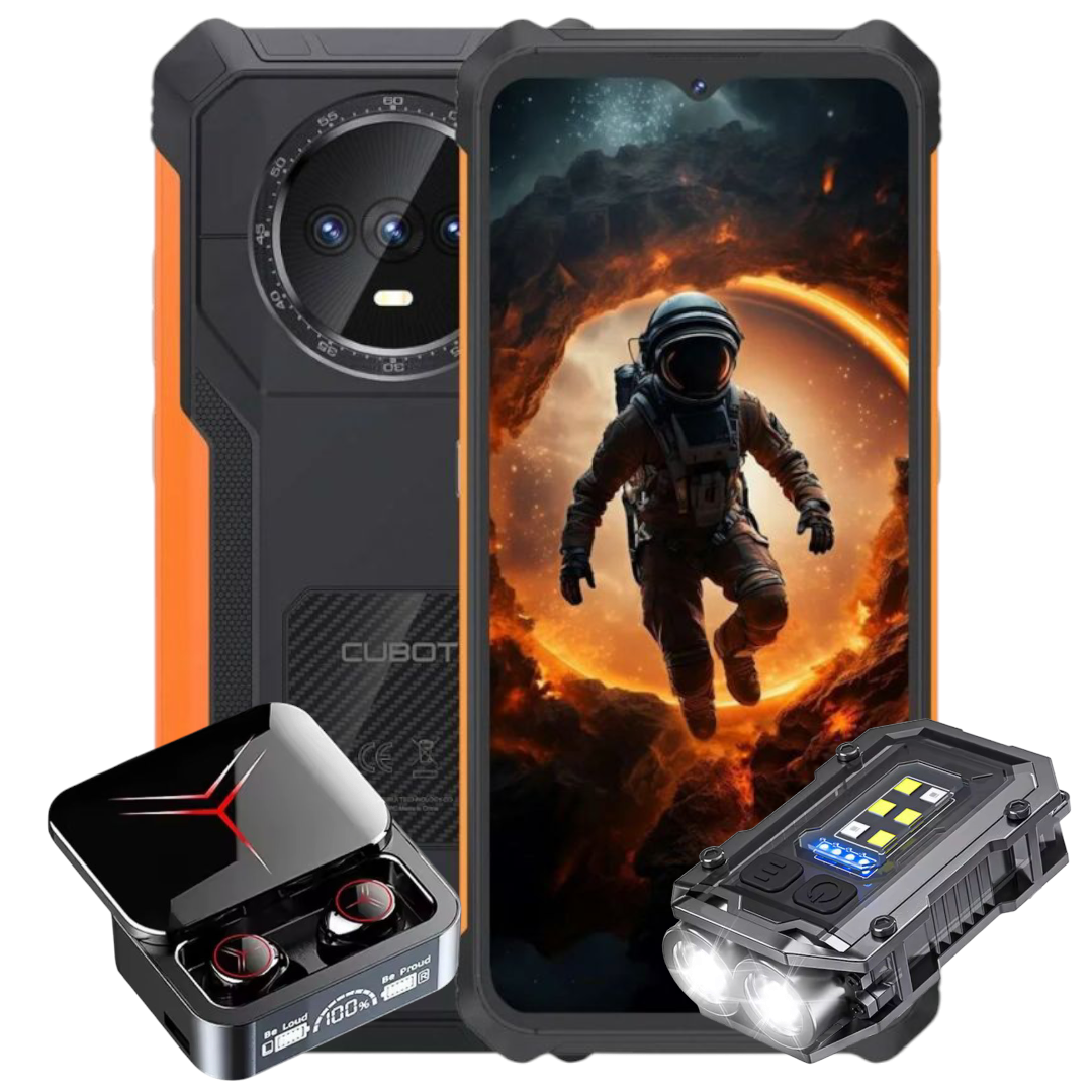 KINGKONG ES, Smartphone Android ultra-delgado y robusto, 6GB RAM + 128GB ROM, Pantalla de 6.56 pulgadas 90Hz, Cámara de 48MP, Batería de 5100mAh, Teléfono 4G