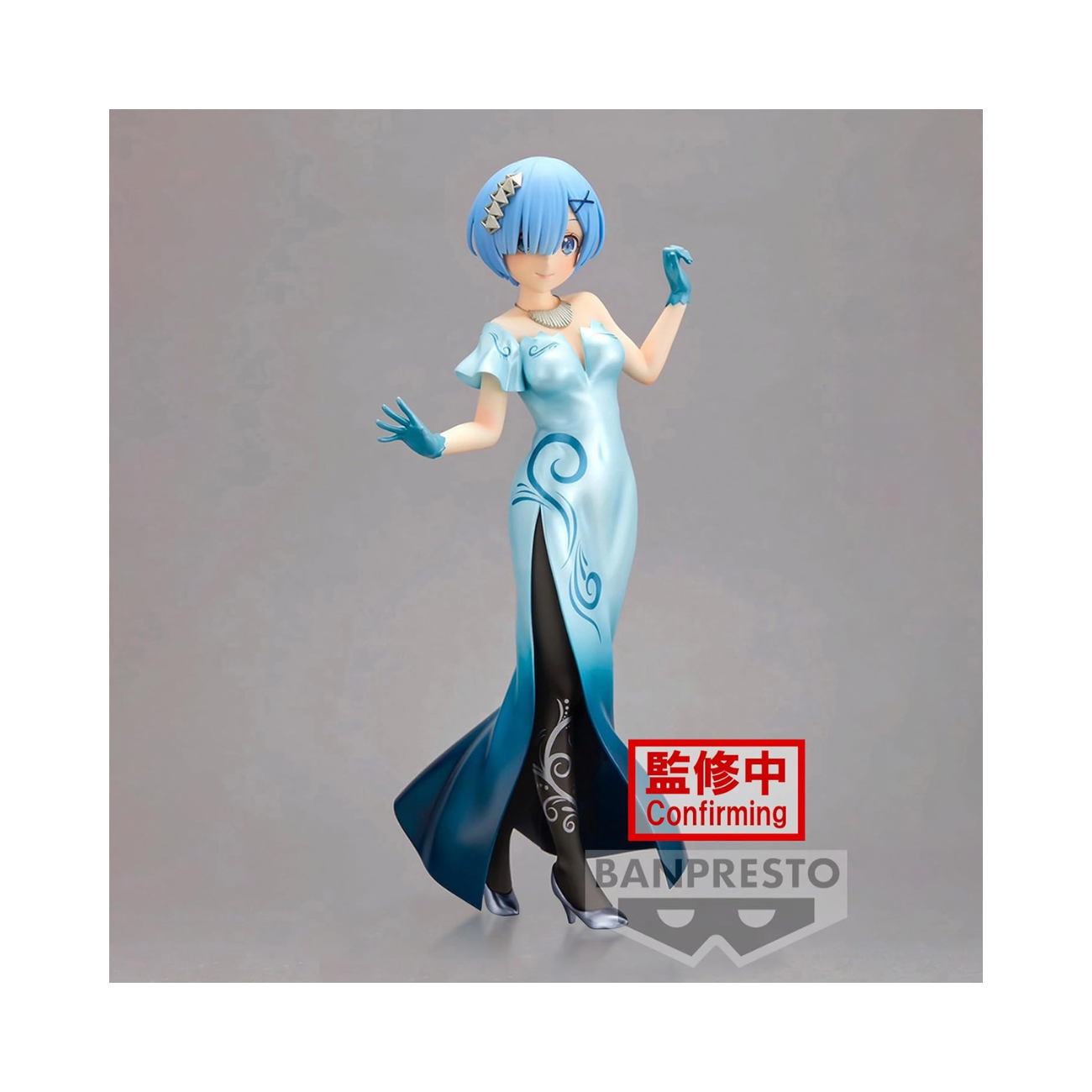 Banpresto - Re:Zero-Starting Life in Another World - Rem (Otro color ver.), Figura de Bandai Spirits Glitter & Glamours