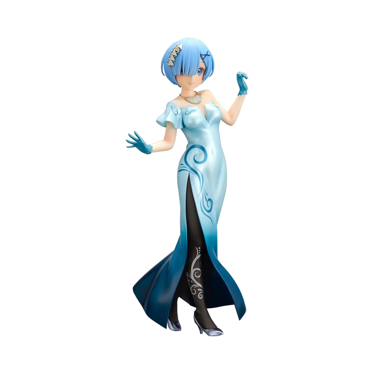 Banpresto - Re:Zero-Starting Life in Another World - Rem (Otro color ver.), Figura de Bandai Spirits Glitter & Glamours