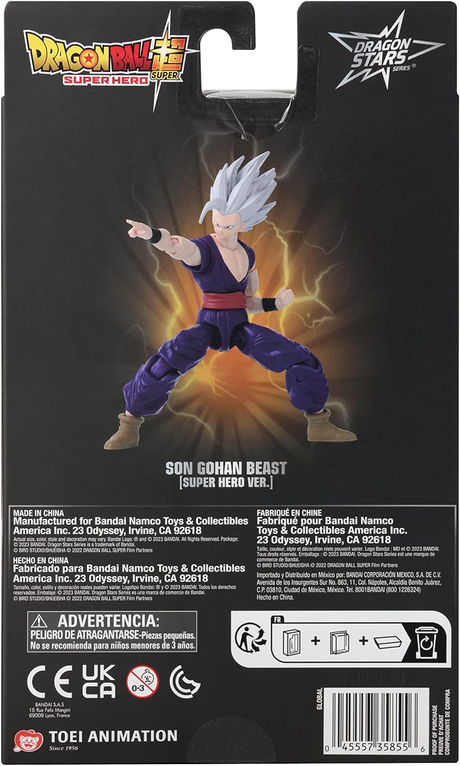 Gohan Beast Bandai Dragon Stars Figura de acción de 6.5 Dragon Ball