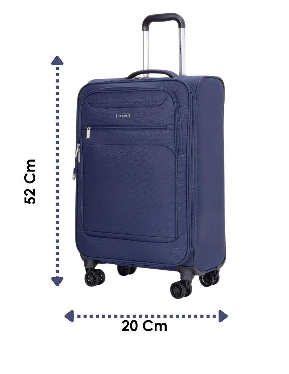  Juego De Equipaje De Viaje 3 Piezas Maleta 18" , Bolso Y Neceser 