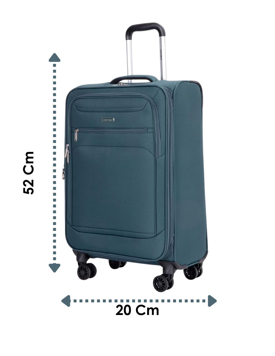  Juego De Equipaje De Viaje 3 Piezas Maleta 18" , Bolso Y Neceser 