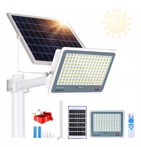 Lámpara Led Solar Luminaria Suburbana Alumbrado Publico 600w