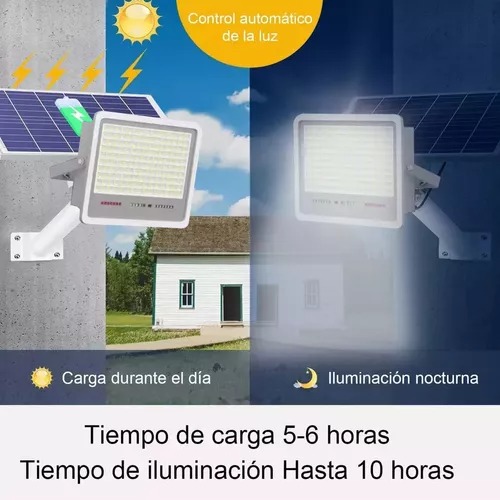 Lámpara Led Solar Luminaria Suburbana Alumbrado Publico 600w