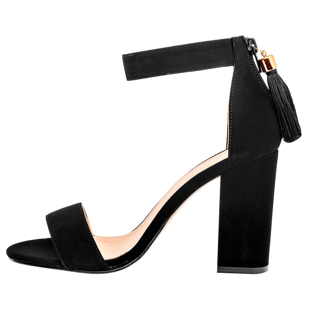 ZAPATILLA TACON 9 CM MUJER PIETRO ALESSANDRO 908 NEGRO 