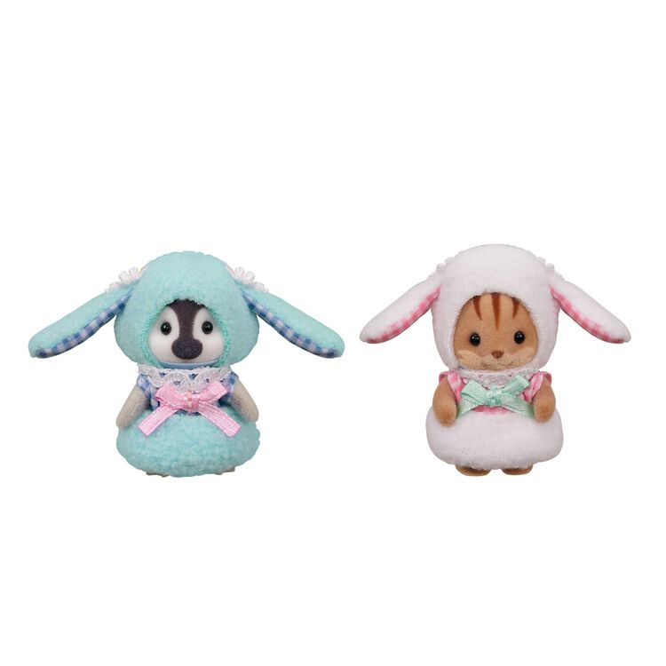 Set Duo Orejas Caídas - Sylvanian Families Calico Critters Ternurines