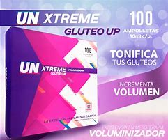 Gluteo-Up 100 Ampolletas Un Xtreme Levanta y Reafirma Ya**