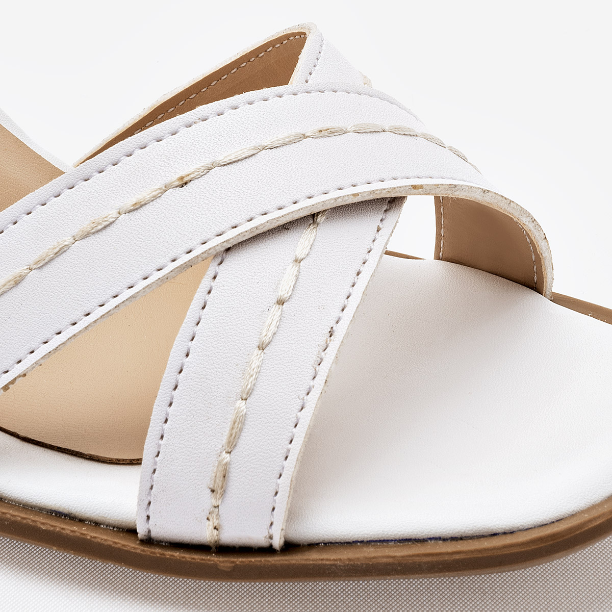 ZAPATILLA TACON 8 CM MUJER TAGUESI 327144 BLANCO 