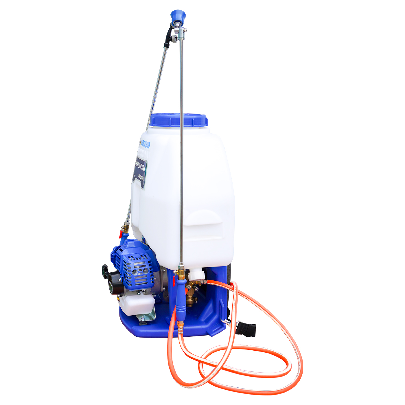 FUMIGADORA PROFESIONAL HYUNDAI C/DOBLE LANZA 25 LITROS C/TANQUE ROMPE OLAS - TURBO900