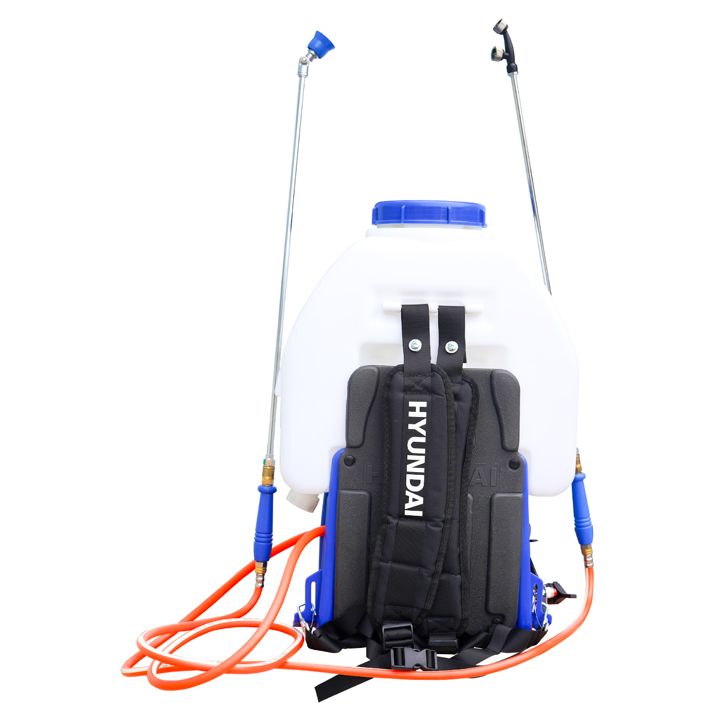FUMIGADORA PROFESIONAL HYUNDAI C/DOBLE LANZA 25 LITROS C/TANQUE ROMPE OLAS - TURBO900