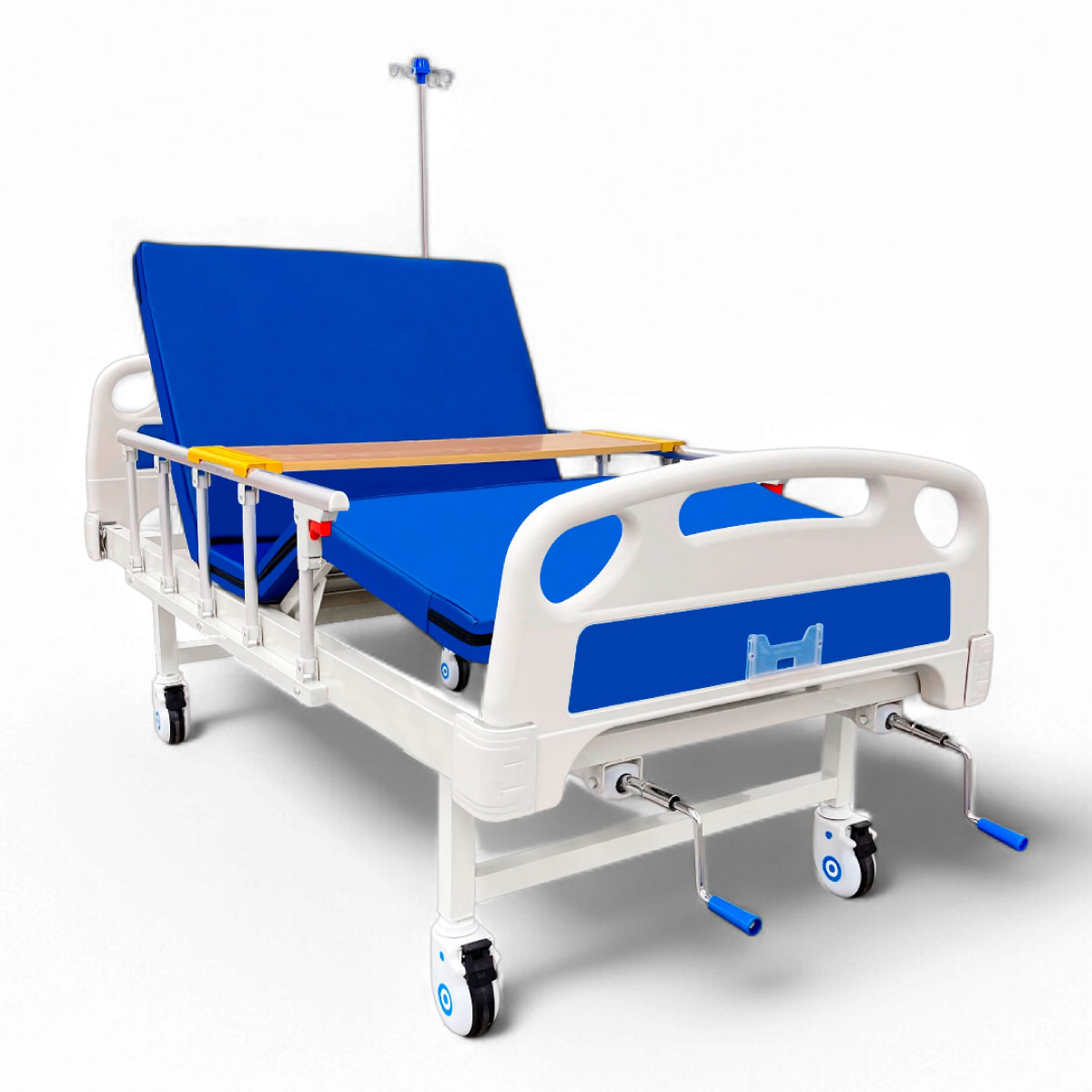 Cama Hospitalaria Porta Suero/bandeja Comida Colchon Espuma.