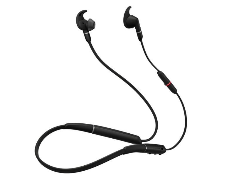 Jabra Audífonos Intrauriculares Evolve 65e UC, Inalámbrico, Bluetooth, USB, Negro