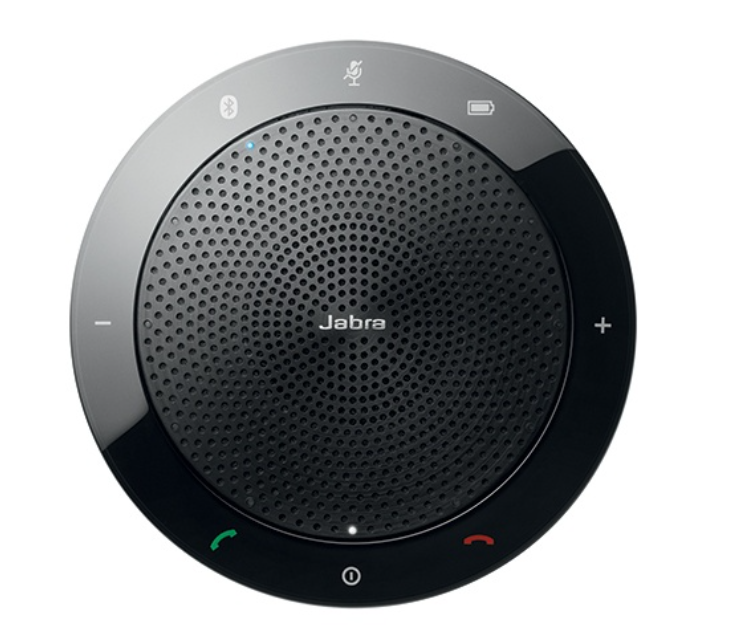 Jabra Altavoz SPEAK 510+ MS, Inalámbrico/Alámbrico, USB/Bluetooth, Negro, con Jabra Link 370