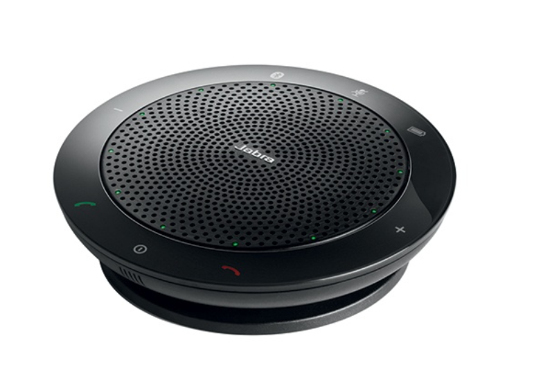 Jabra Altavoz SPEAK 510+ MS, Inalámbrico/Alámbrico, USB/Bluetooth, Negro, con Jabra Link 370