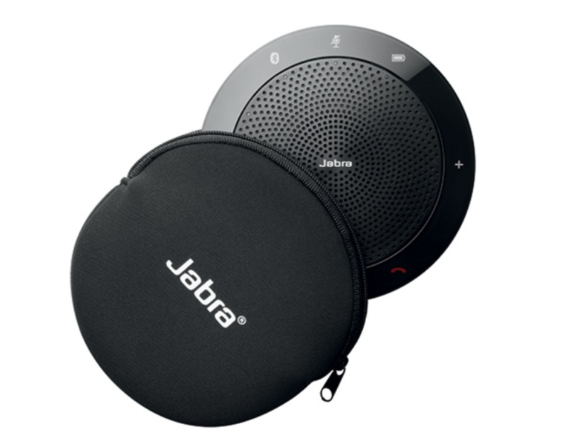 Jabra Altavoz SPEAK 510+ MS, Inalámbrico/Alámbrico, USB/Bluetooth, Negro, con Jabra Link 370