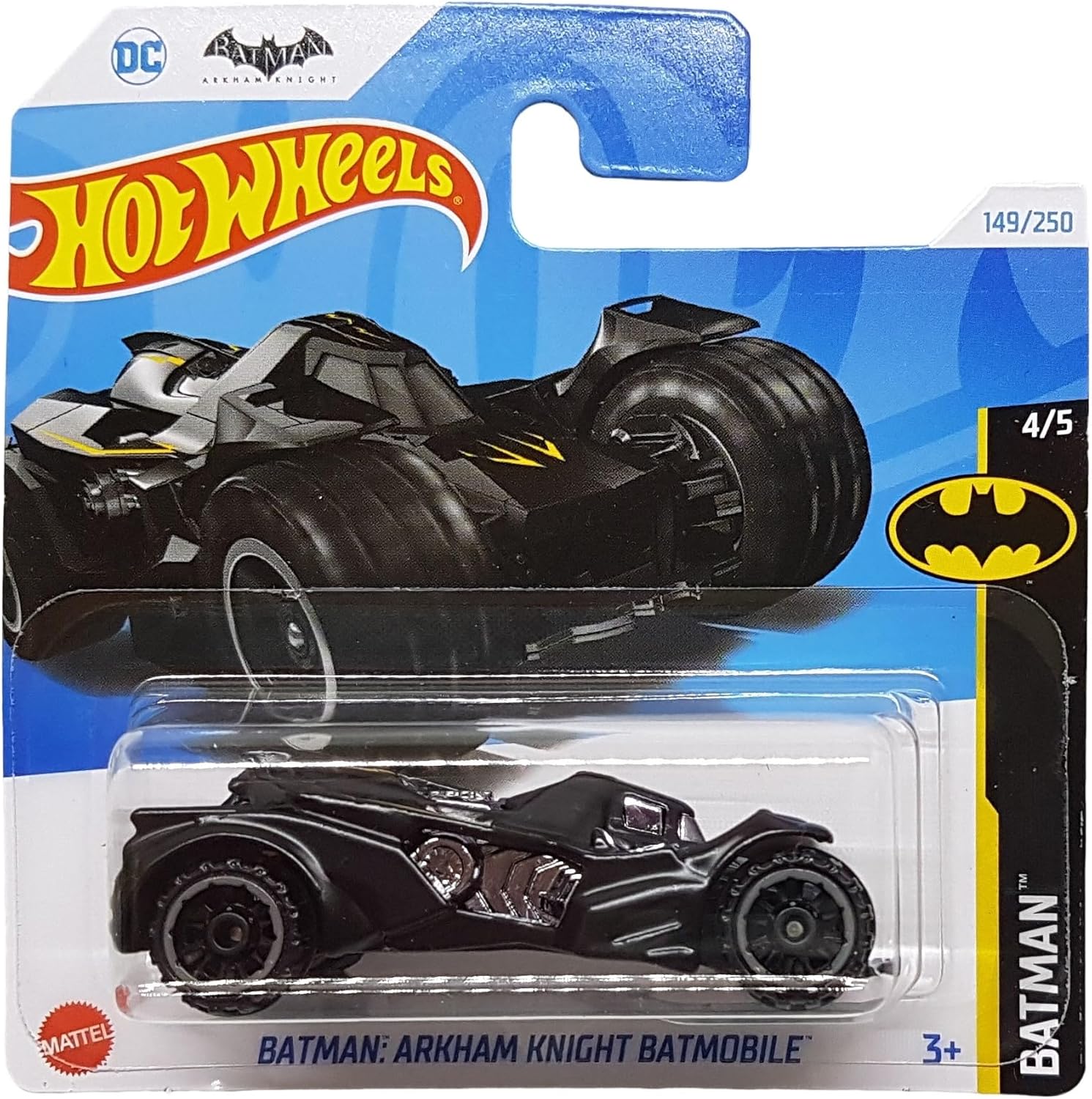 Batman Batmobile Arkham Knight Hot Wheels DC Comics Black Mattel 2024 1:64